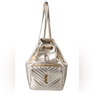 Saint Laurent Joe backpack in Gold